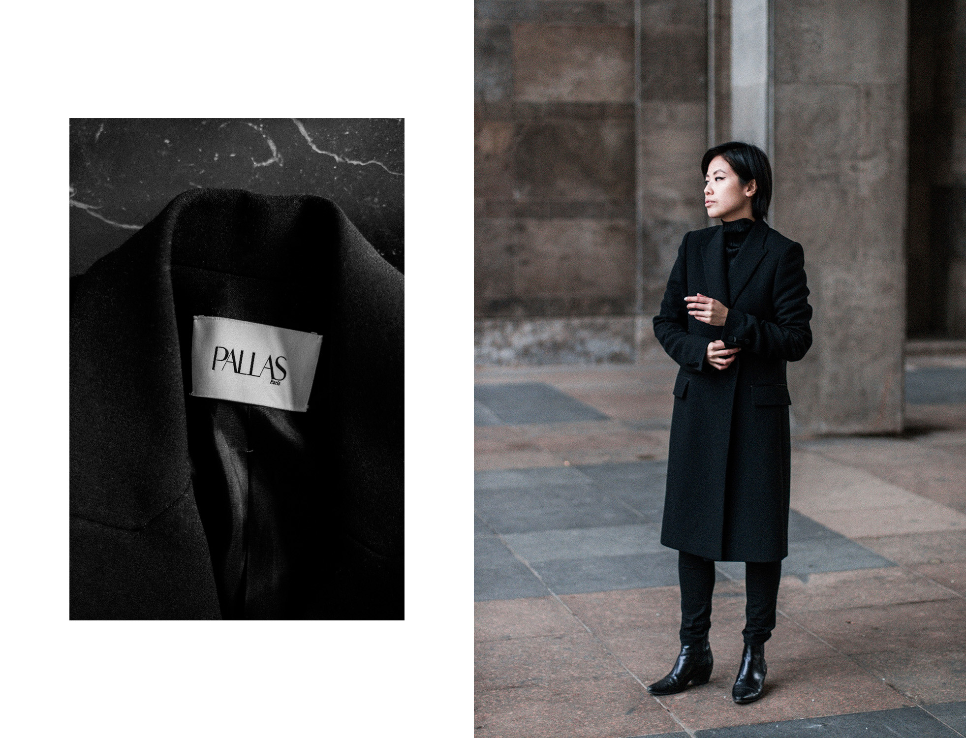 Pallas Endor Coat / All Black Everything with Pallas Paris - heartAlice.com