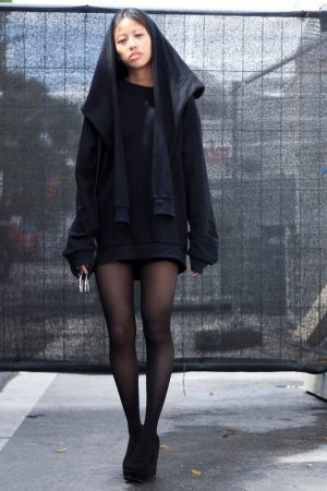IheartAlice.com - All Black everything Fashion Week Berlin Streetstyle