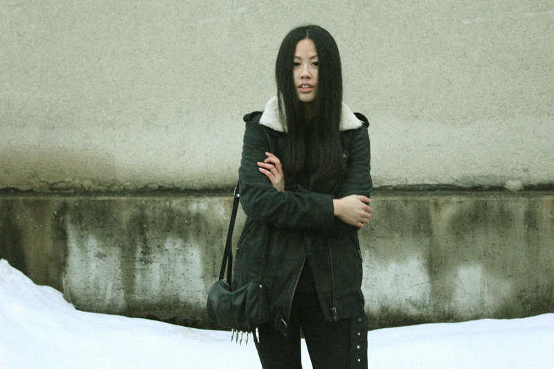 IHEARTALICE – Fashion & Travel-Blog by Alice M. Huynh from Germany: OOTD – Outfit of the Day wearing The Kooples Leather Jacket