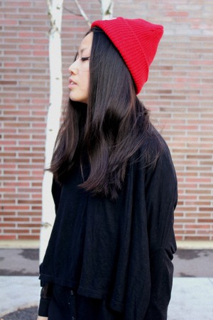 IHEARTALICE – Fashion & Travel-Blog by Alice M. Huynh from Germany: OOTD – Outfit of the Day wearing red OBEY Beanie