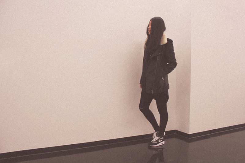 IHEARTALICE – Fashion & Travel-Blog by Alice M. Huynh from Germany: OOTD – Outfit of the Day wearing The Kooples Leather Jaket & Nike Air Max