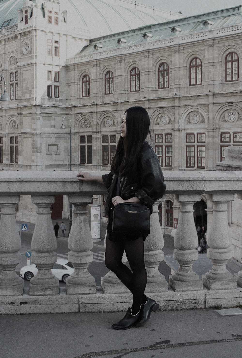 IHEARTALICE – Fashion & Travel-Blog by Alice M. Huynh from Germany: OOTD – Outfit of the Day wearing Vintage Leather Jacket