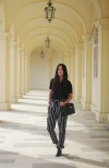 IHEARTALICE – Fashion & Travel-Blog by Alice M. Huynh from Germany: OOTD – Outfit of the Day wearing Stripe Trousers & Cut-out Boots in Vienna / Austria