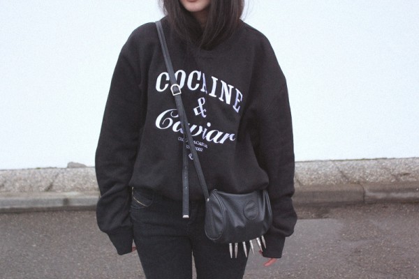 IHEARTALICE – Fashion & Travel-Blog by Alice M. Huynh from Germany: OOTD – Outfit of the Day wearing Cocaine & Caviar Sweater