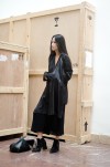 IHEARTALICE.DE – Fashion & Travel-Blog by Alice M. Huynh from Berlin/Germany: All black Everything Look wearing Alice M. Huynh Silk Blouse, Oversize Pants, Boots / OOTD