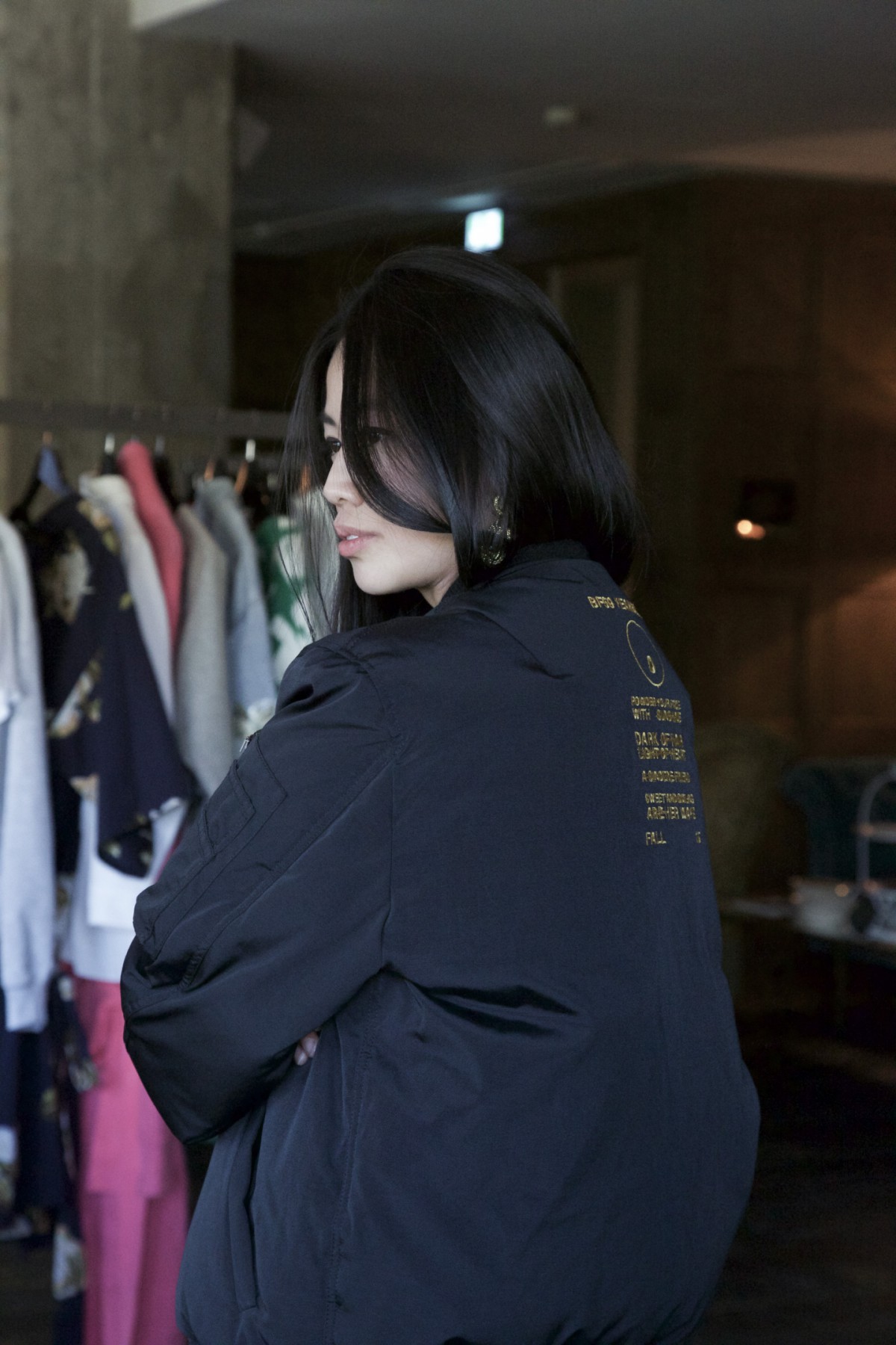 IHEARTALICE.DE – Fashion & Travel-Blog by Alice M. Huynh from Berlin/Germany: Berlin Press Days 2015 – All black everything look wearing Komakino London Bomber-jacket