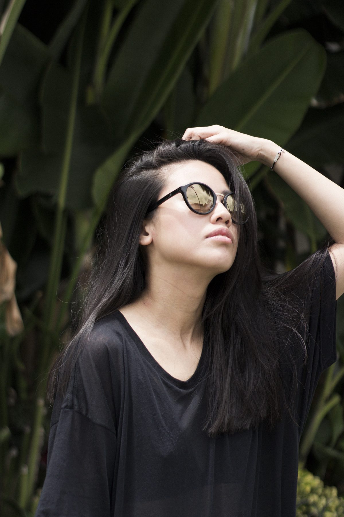 IHEARTALICE.DE Looks: VIU Shades, OAK NY Shirtdress & Alexander Wang Brenda Bag by Alice M. Huynh / All Black Everything / Fashion Blog