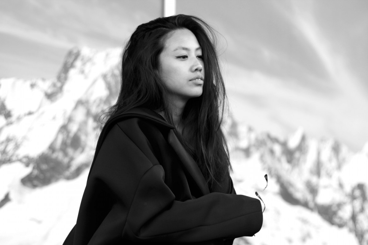 IHEARTALICE – Fashion & Travel Blog from Berlin/Germany by Alice M. Huynh: All Black Everything Look with Weekday Neopren Jacket, OAK NY T-Shirt Dress, Yohji Yamamoto Silk Pants, Prada Shades & Saint Laurent Paris Chelsea Boots