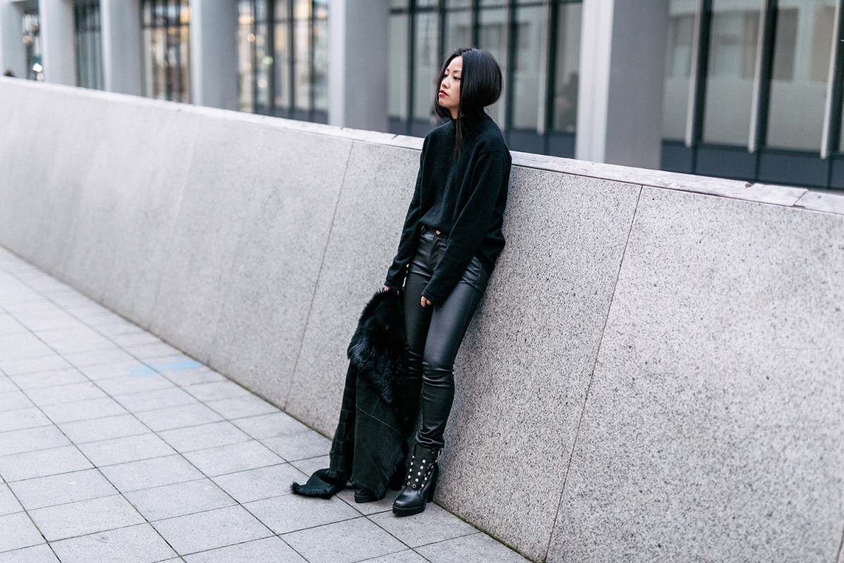 Diesel Leather Trousers