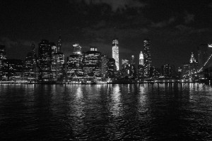 New York Skyline by Night