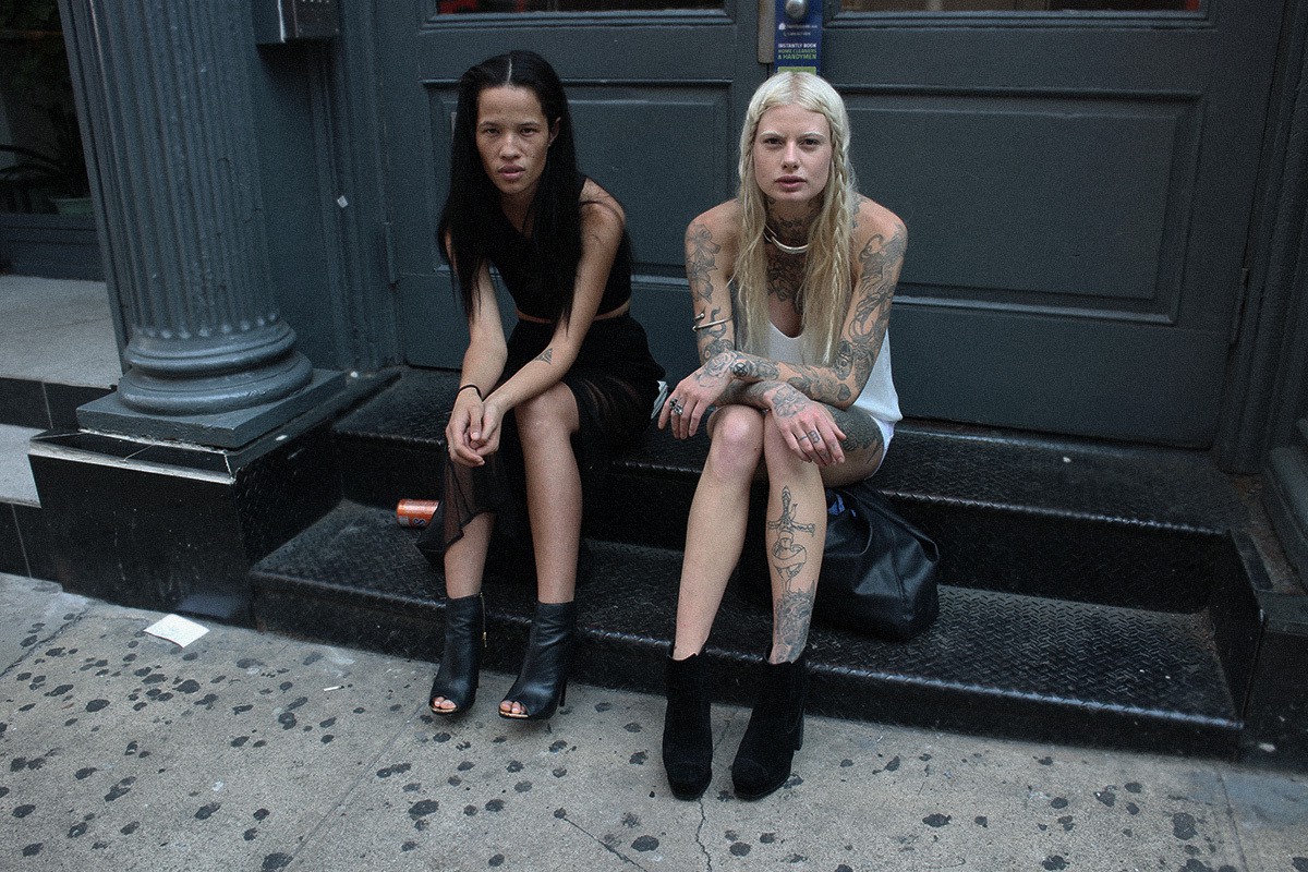 Models Off Duty Streetstyle