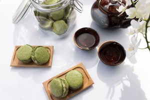 Matcha Macarons Rezept