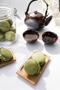 Matcha Macarons Rezept