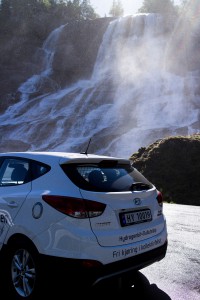 Hyundai ix35 Fuel Cell Tour in Norwegen / Norway