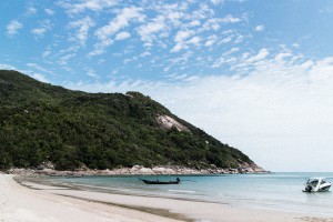 Koh Phangan White Sand Beach / Travel guide by IheartAlice.com