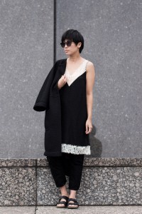 Neglige Lace Dress / All Black Everything Looks / IheartAlice.com