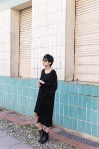 MM6 Maison Margiela One shoulder Dress / IheartAlice.com