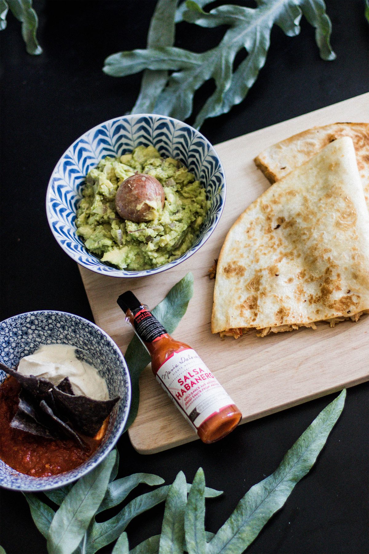 Quesadilla Tinga de Pollo Rezept / IheartAlice.com