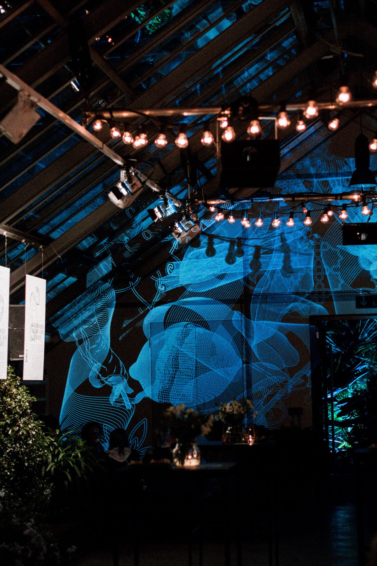 Bombay Sapphire x JUNIQ Secret Art Garden / Berlin Art Week - IheartAlice.com