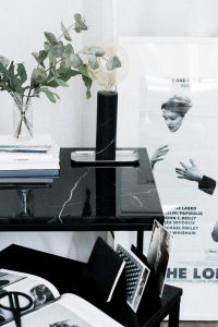 Modern Minimalist: Marble Table Interior Inspiration w/ WestwingNow by IheartAlice.com