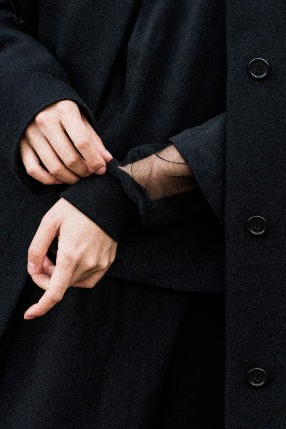 Gentlewoman Look with Martin Margiela / All Black Everything - IheartAlice.com