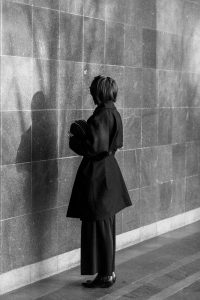 Maison Martin Margiela Coat & Belt, Radley Halfmoon Bag / All Black Everything - IheartAlice.com by Alice M. Huynh