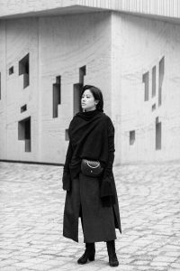 Yohji Yamamoto Knitwear, Maison Martin Margiela Tabi Boots / All Black Everything Look by IheartAlice.com