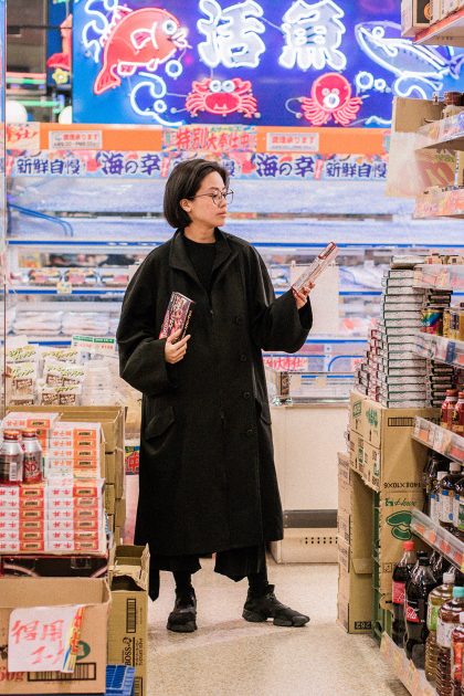 Japanese Supermarket: Yohji Yamamoto Cat, Y3 Kohna Sneakers / All Black Everything by IheartAlice.com