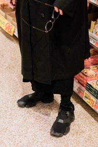 Japanese Supermarket: Yohji Yamamoto Cat, Y3 Kohna Sneakers / All Black Everything by IheartAlice.com