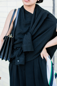 MM6 Maison Margiela Shirt Dress / all black everything outfit by Alice M. Huynh - Travel & Lifestyleblog