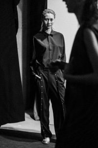 Michael Sontag S/S 18 Backstage Impressions during Berlin Fashion Week / MBFW Berlin Before The Show Shots by Alice M. Huynh / iHeartAlice.com