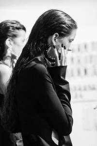 Michael Sontag S/S 18 Backstage Impressions during Berlin Fashion Week / MBFW Berlin Before The Show Shots by Alice M. Huynh / iHeartAlice.com