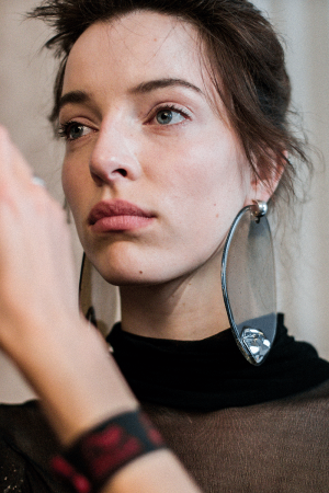 Vanessa Schindler S/S 18 Backstage at MBFW Berlin / Before The Show Fashion Week Impressions by Alice M. Huynh / iHeartAlice.com