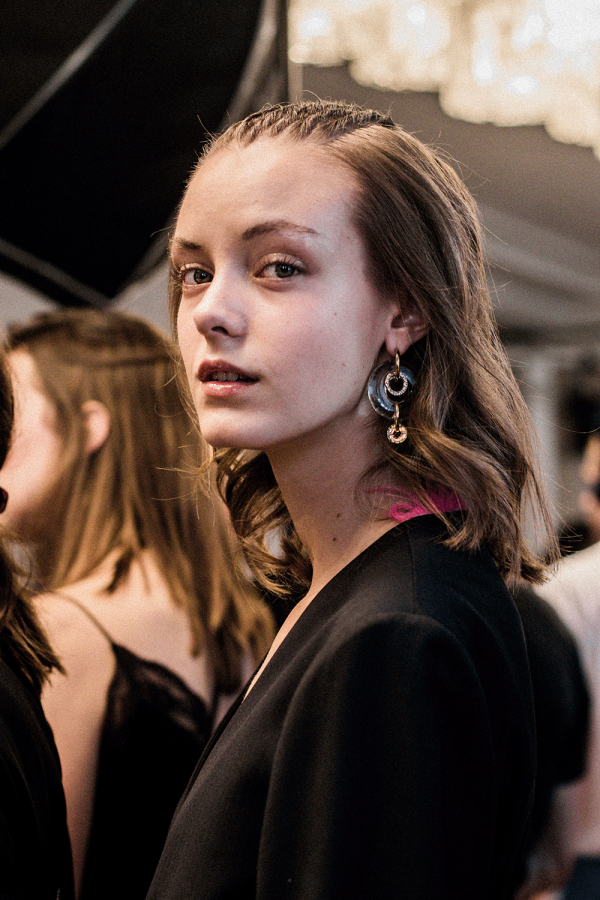 Backstage at William Fan S/S 18 during MBFW Berlin / Fashion Week Berlin, captured by iHeartAlice.com / Alice M. Huynh - Before The Show