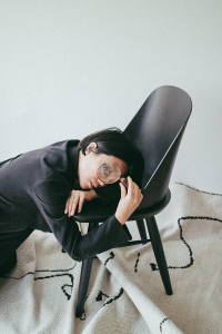 Menu Synnes Chair / Issey Miyake Pleats Please Pants & COS Silk Jacket - iHeartAlice.com / Travel & Lifestyle Blog by Alice M. Huynh