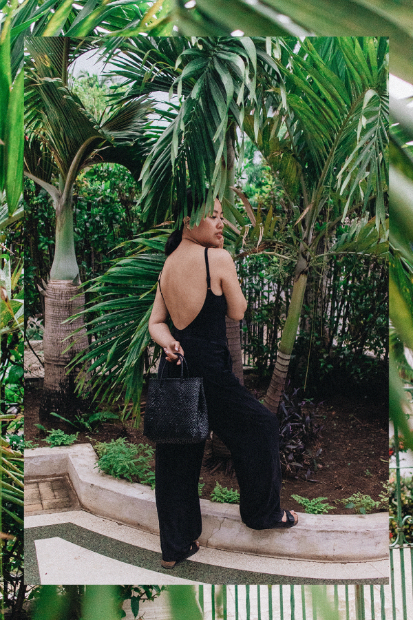 The perfect Black Suit with Rosa Faia / How to wear a bathing suit during daytime - iHeartAlice.com / Travel & Lifestyleblog by Alice M. Huynh / All Black Everything Look