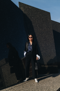 Power Suits with Arket Blazer, Victoria Beckham Blouse / All Black Everything Look by Alice M. Huynh - iHeartAlice.com / Travel, Lifestyle & Fashionblog based in Berlin, Germany