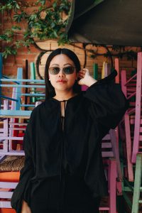 Arket Cotton Blouse & Leather Strap Sandals / All Black Everything Look by Alice M. Huynh - iHeartAlice.com Lifestyle & Travelblog