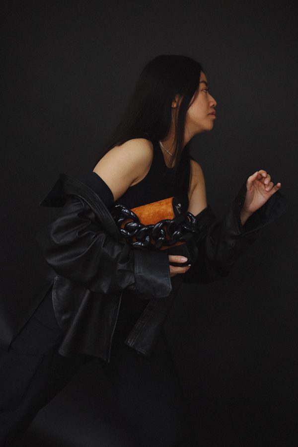 ARKET Leather Shirt & Marques Almeida Bag / Minimalist Look by Alice M. Huynh - Travel, Lifestyle, Fashion & Foodblog / iHeartAlice.com