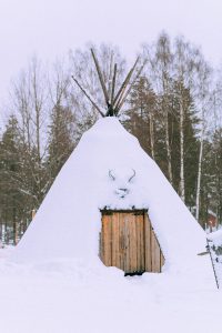 Reindeer ride w/ Levin Sammun-tupa Lappi / Quick Guide To Lappland, Finland by iHeartAlice.com - Travel, Lifestyle, Food & Fashionblog by Alice M. Huynh