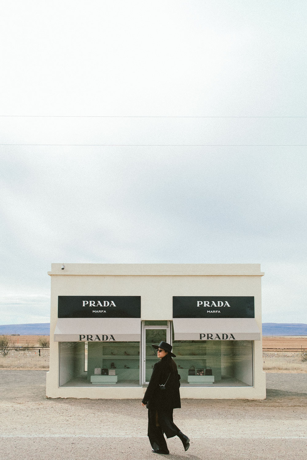 Prada Marfa - Texas Travel Diary / All Black Everything Cowboy Look - iHeartAlice.com / Travel, Lifestyle, Fashion & Foodblog