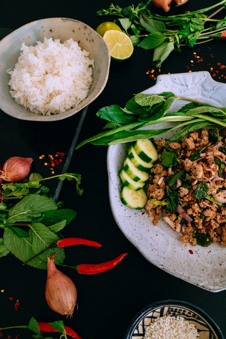 Authentic Thai Larb Moo Recipe – Thailändischer ...