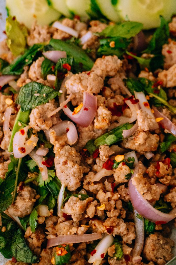 Authentic Thai Larb Recipe – Larb Moo ลาบหมู Rezept – Authentischer Thai Larb Salat Rezept von iHeartAlice.com - Travel, Lifestyle, Foodblogger aus Berlin, Deutschland