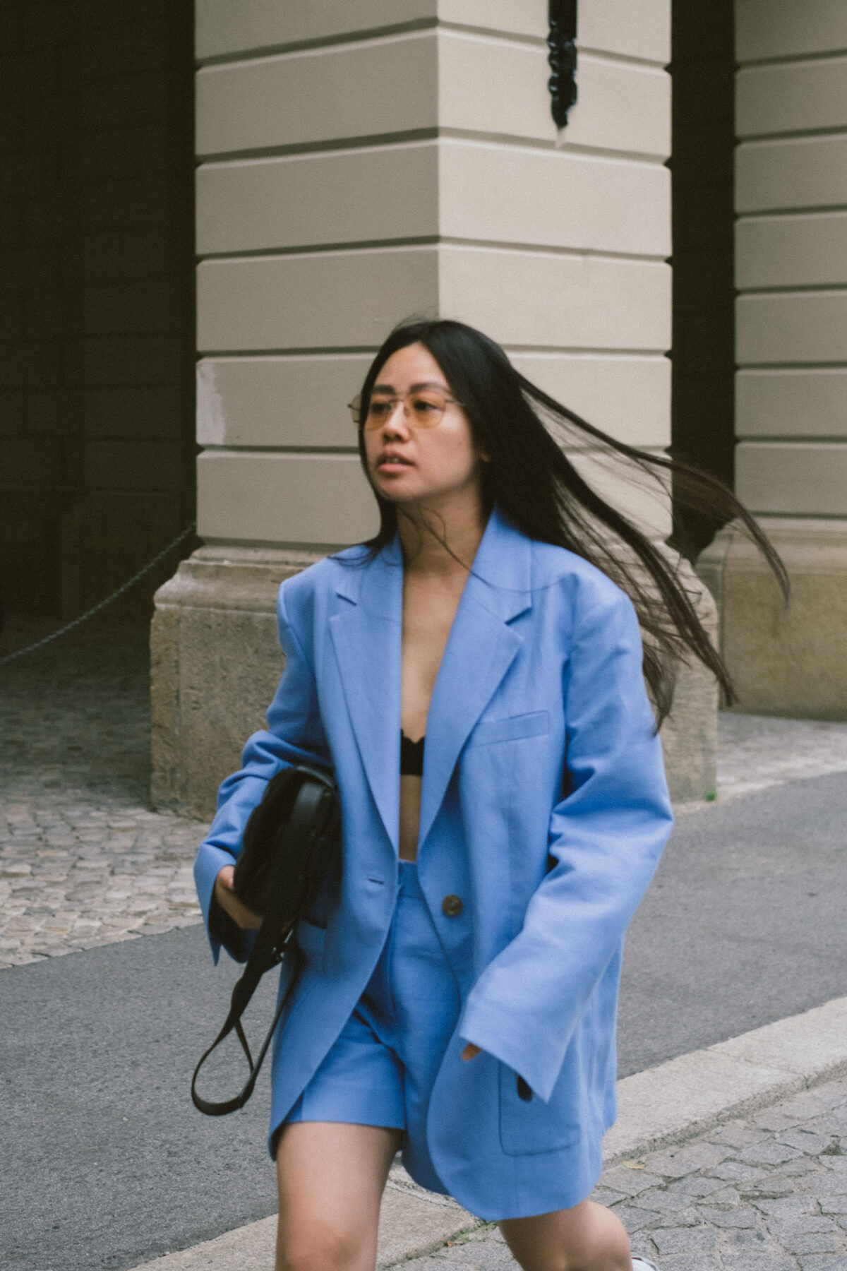 Summer Suiting in Cotton Hemp & Bottega Veneta Padded Cassette Bag / Asics x Vivienne Westwood Sneakers – Berlin Travel, Lifestyle & Fashionblog by Alice M. Huynh – iHeartAlice.com