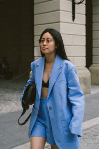 Summer Suiting in Cotton Hemp & Bottega Veneta Padded Cassette Bag / Asics x Vivienne Westwood Sneakers – Berlin Travel, Lifestyle & Fashionblog by Alice M. Huynh – iHeartAlice.com