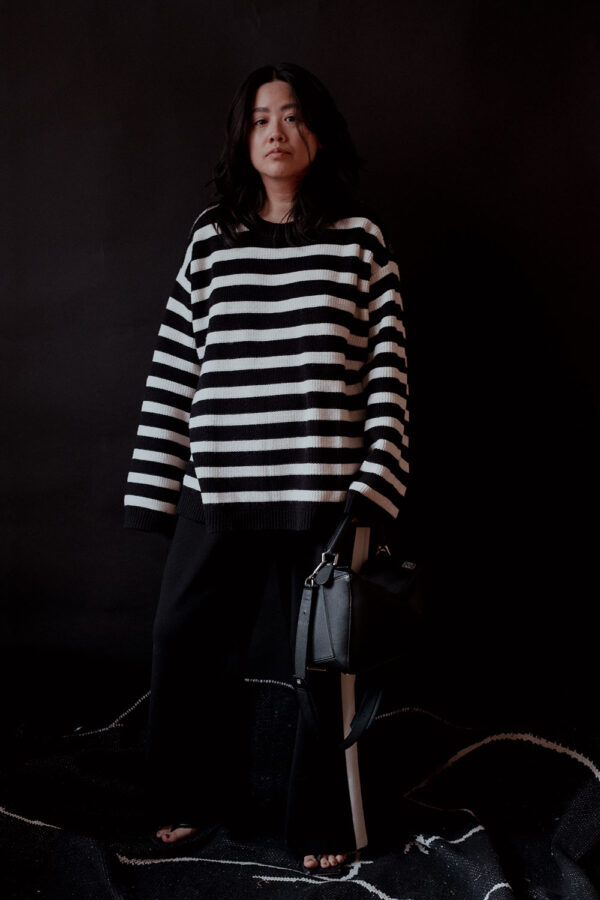 Striped Cotton Jumper & Loewe Puzzle Bag / Berlin based Travel, Lifestyle & Fashionblog by Alice M. Huynh - iHeartAlice.com