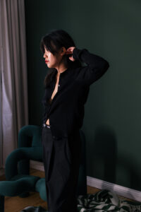 Merino Ribbed Cardigan & Wide Leg Trousers / Uniqlo Outfit by Alice M. Huynh - Travel, Lifestyle & Fashionblog / iHeartAlice.com